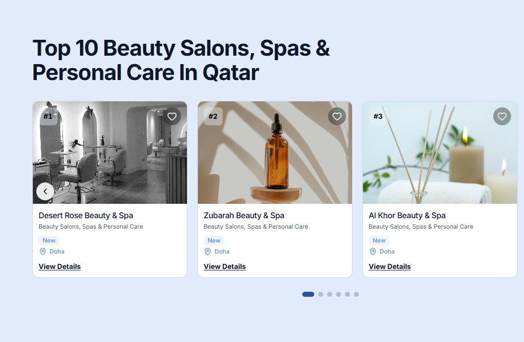 صفحة من موقع قطر توب تن